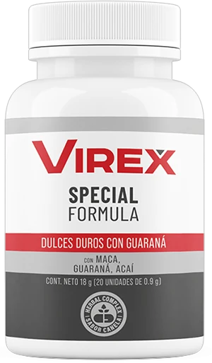 Virex — 20 cápsulas (frasco) · 2 cápsulas al día · 10 días por frasco